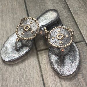 Jack Rogers jelly sandals